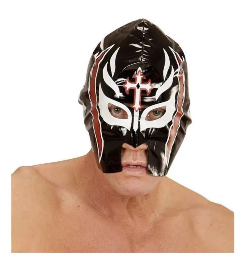 MASCHERA DA WRESTLER LOTTATORE MESSICANO lotta wrestling  Lucha Libre carnevale - Immagine 4 di 4