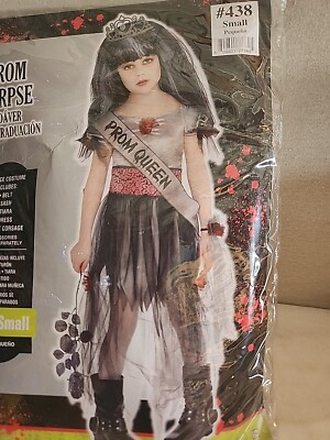 Prom Corpse Costume Girls Small 4 - 6 | eBay