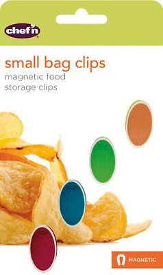 Chef'n Small Magnetic Bag Clips (Set of 4)