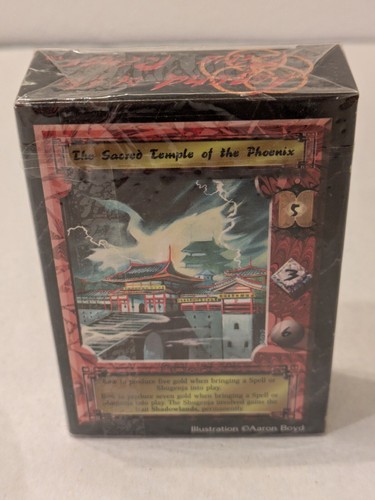 Legend of the Five Rings, Emerald Edition, 1996 CCG, Sealed PHOENIX Clan Deck