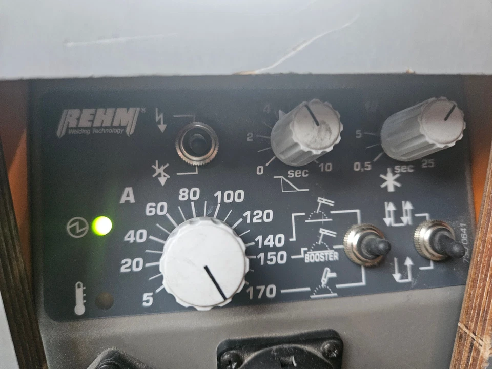 Rehm Tiger 170 DC WIG Schweißgerät 4 Meter Schlauchpaket Kayser Druckminderer Z7 - Bild 2 von 4