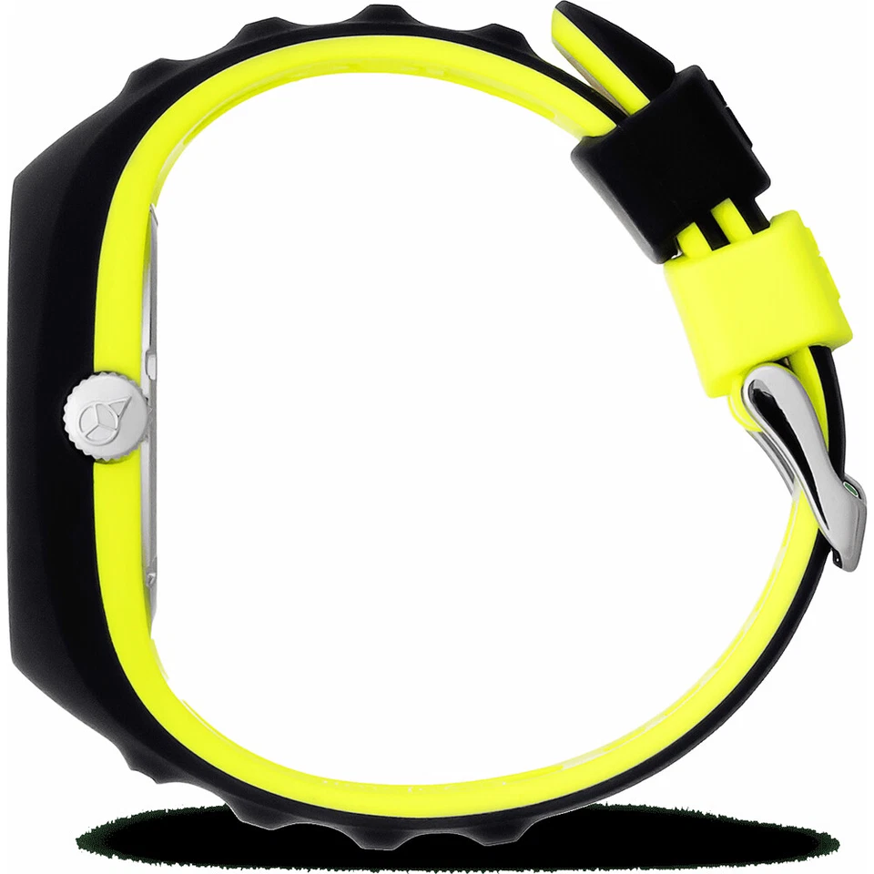 ICE-WATCH IC017597 MODELO PIERRE LECLERCQ BLACK ARMY EN SILICONA NEGRO-AMARILLO - Imagen 3 de 4