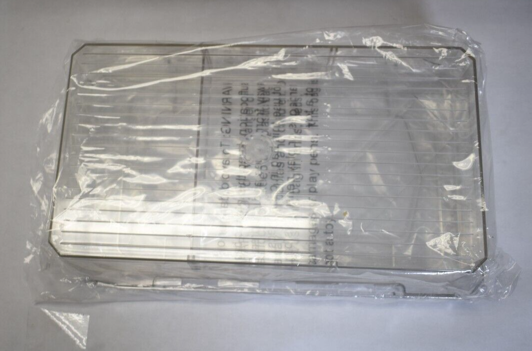 2 Tier Clear Organizer w Dividers Multi Purpose Slide Out