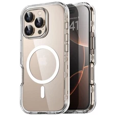 MagSafe Case For iPhone 16 17 Pro Max/Plus/Air Clear Heavy Duty Shockproof Cover