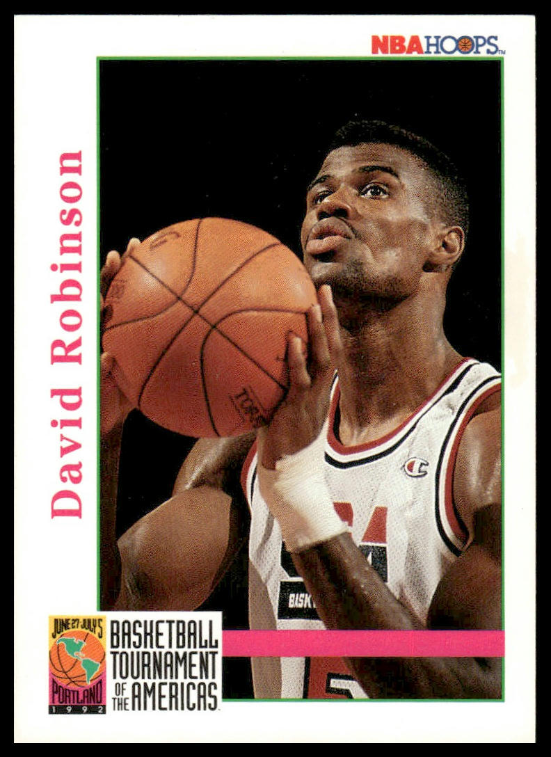 David Robinson USA Basketball 1992-93 NBA Hoops #346 Dream Team | eBay