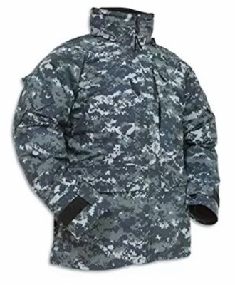 GI USN Navy Goretex Parka US Navy Working Parka Navy Seal Blueberry