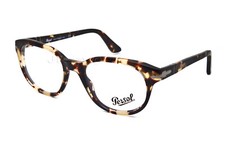 Persol 3052-V 9005 Tabacco Virginia size 50/20/140 Eyeglasses Made Italy - New