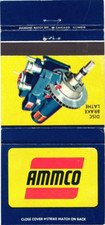 Chicago IL AMMCO Disc Brake Lathe Ammco Tools Inc., Vintage Matchbook Covera