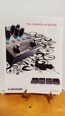 TC ELECTRONICS NOVA MODULATOR GUITAR PRINT AD 11 X 8.5. #2 | eBay