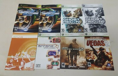 Microsoft XBOX 360 Manuals & Misc