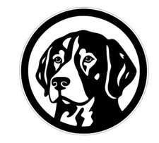 Black Lab Labrador Retriever Dog Sticker Stickers A177