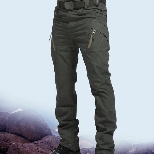 Womens Men's Tactical Trousers Combat Outdoor Hiking Military Pants Multi Pocket - Picture 7 of 21