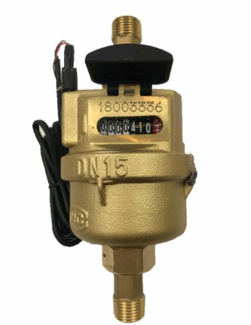 DAE VM-50P 1/2” Positive Displacement Water Meter Pulse Output Gallon+Coupling
