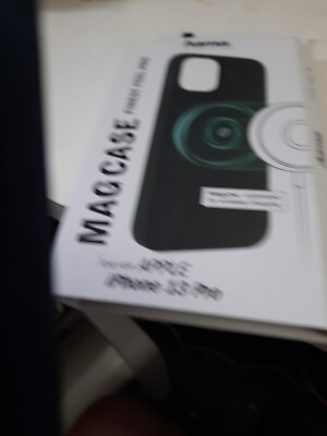 Hama MagCase Hülle Case Cover Schutz Finest Feel Pro f. Apple iPhone 13 Pro Grün