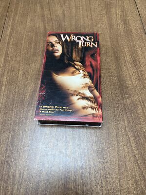Wrong Turn VHS VCR Video Tape Movie Eliza Dushku Used 