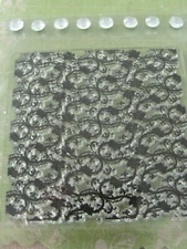 NEW SEALED Clear Cling Stamp  850654 Prima Marketing 2.5x3"w Clear Dots