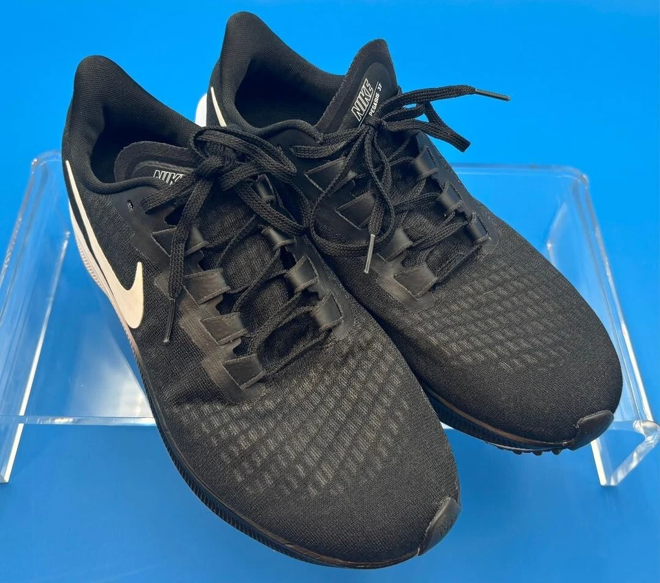 Zapatos para correr Nike Air Zoom Pegasus 37 para mujer BQ9647-002 negros/blancos talla 10,5 Foto 3 de 4