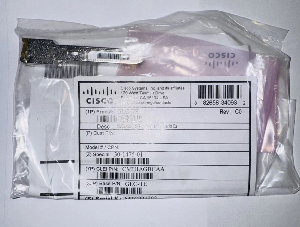 CISCO GLC-TE - Bild 1 von 1