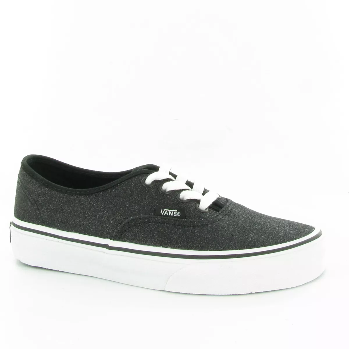 Glitter black best sale vans
