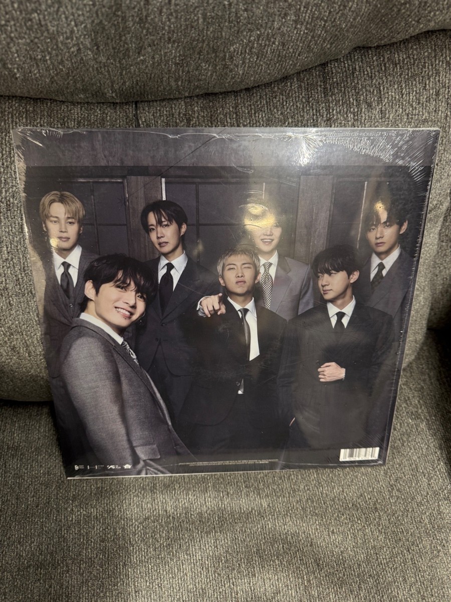 BTS - The 5th Album 'ARIRANG' Vinyl LP Jimin Burgundy Poster