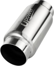 Upower 3 Inletoutlet Exhaust Resonator9 Overall 3 Inlet 9 Length