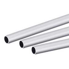 3pcs 6063 Aluminium Rundrohr 12mm AD 10mm Innendurchmesser 250mm L&auml;nge Rohr