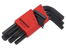 Image of 12299 Key Set Hex ProTanium®, Steel Short GorillaProof® BONDHUS