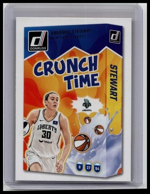 2025 Donruss WNBA #3 Breanna Stewart Crunch Time Press Proof
