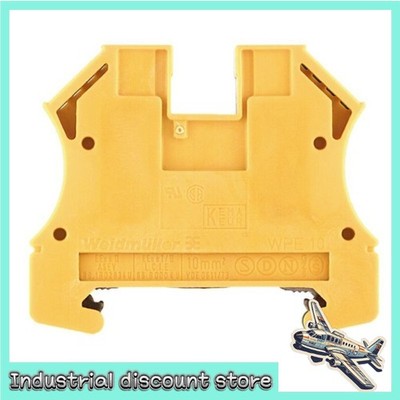 1010300000 10PCS WEIDMULLER WPE PE Terminal 2 Connections Green-yellow New