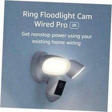 Floodlight Cam Wired Pro with 1 Camera Floodlight Cam Wired Pro Only White