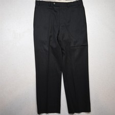 Brooks Brothers 32x30 Gray 100 Wool Madison Flat Front Classic Dress Mens Pants