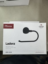 Pfister BRB-LR0B Ladera 7" Towel Ring in Matte Black Finish