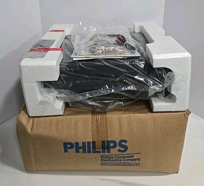 VINTAGE Philips FR-60 AM/FM Audio Video Stereo Receiver + OEM Remote Open Box 
