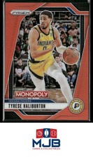 2024-25 Panini Prizm Monopoly Tyrese Haliburton Orange Prizms #/149 #58