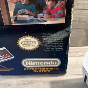Nintendo NES Console Control Deck Mario Trilogy 1 2 3 Games Bundle Original Box