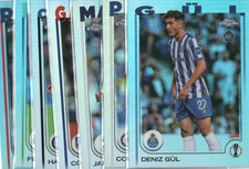 *Pick Card Build Set*  2024-25 Topps Chrome UEFA Silver Refractor UCC