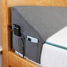 King Bed Wedge Pillow for Headboard Bed Gap Filler/Headboard Pillow,Pillow We...