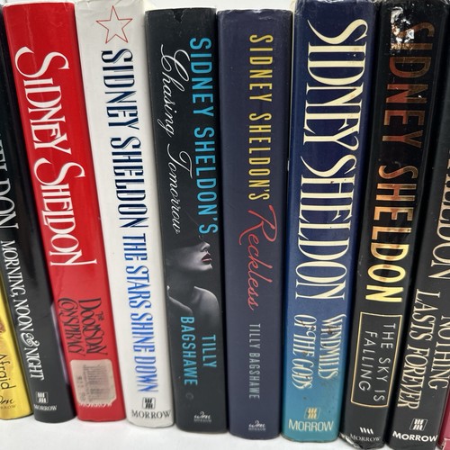 SIDNEY SHELDON HC/DJ Book Lot of 13 BEST LAID PLANS +Tilly Bagshawe 11 1st Ed 1P - Picture 3 of 12