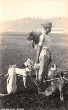 Baugio Philippines Dog Market Real Photo Vintage Postcard AA109509