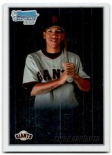 2010 Bowman Chrome #BCP201 Ehire Adrianza Prospects Autographs Giants