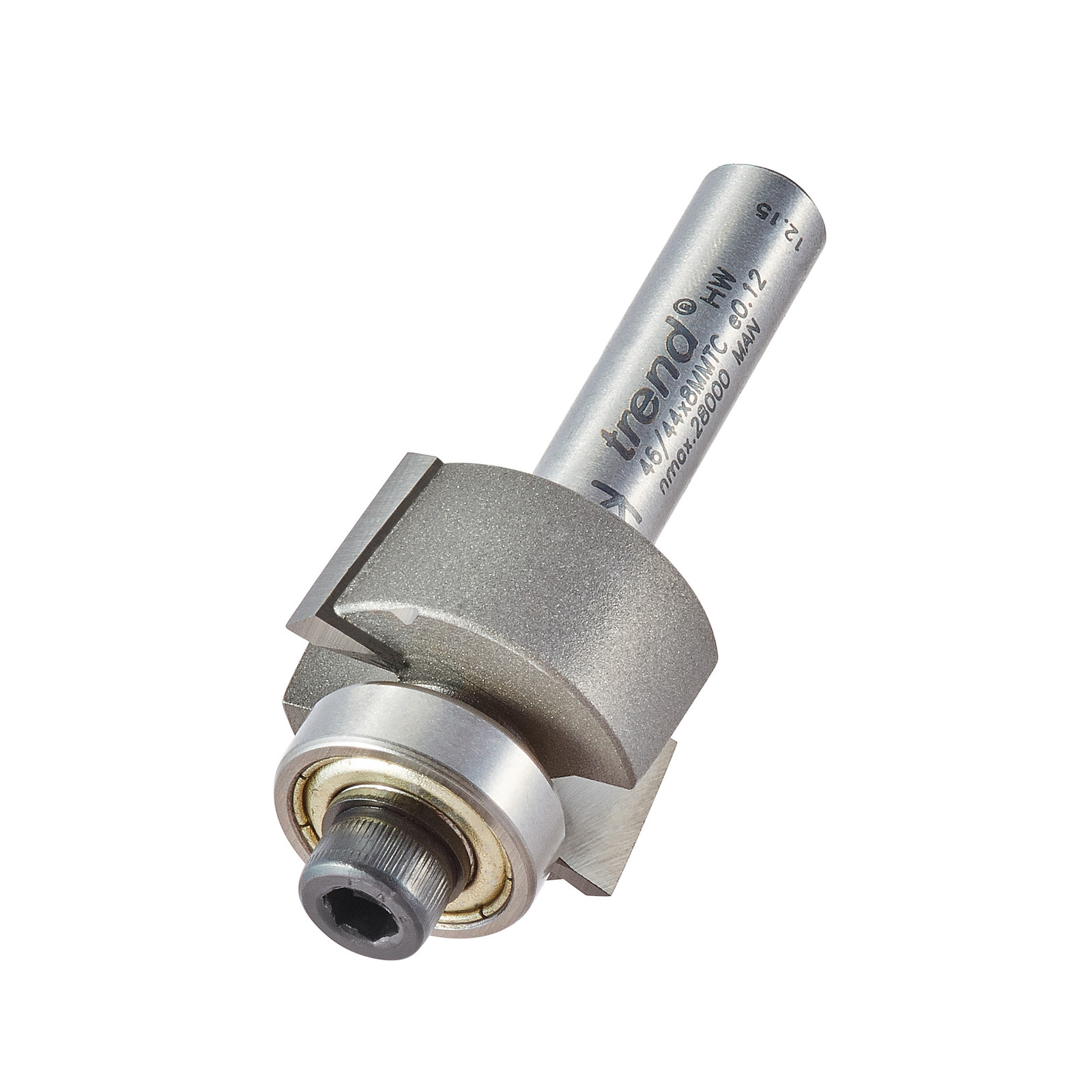 Trend 46/44X8MMTC Rebater 24mm Dia. X 12.7mm Cut