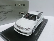 Kyosho 1:43 Mercedes modified sports car model Mercedes CLK DTM AMG white