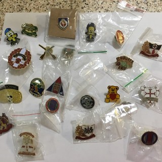 JOB LOT ENAMEL BADGE COLLECTION BELFAST UDR AFGHAN VETERAN INFIDEL AIRBORNE