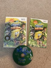 Nintendo Wii SpongeBob SquarePants Featuring Nicktoon Globs of Doom COMPLETE