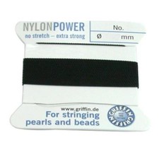 Black Griffin Nylon Bead Stringing Cord 6