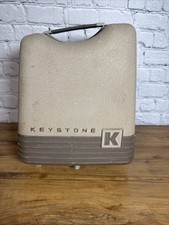 Keystone K 75 Movie Projector 8mm with Take Up Reel  Cover Model K75 VINTAGE