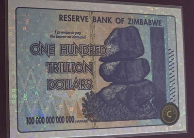 2025 Cardsmiths Currency Series 5 - #80 Zimbabwe 100 Trillion - Matrix