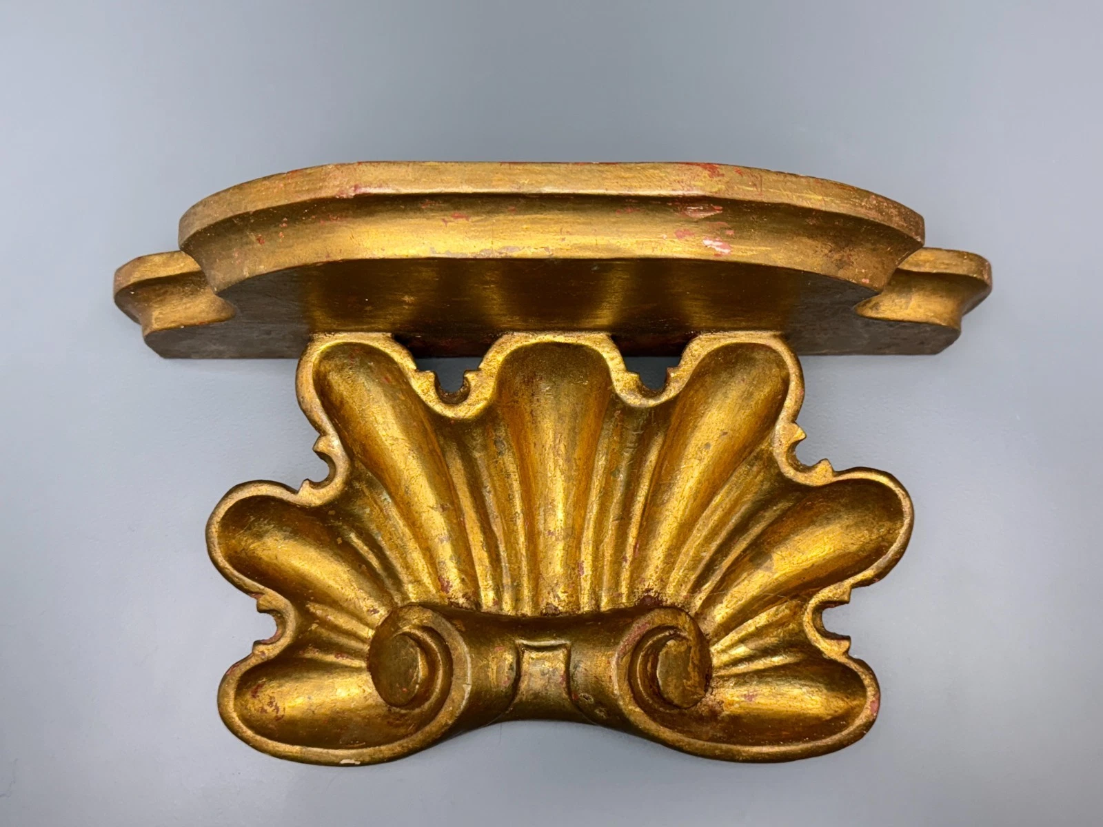 Italian Carved Wood Gilded Wall Display #2 Antique Shelf Grotto Pecten Scallop
Opens in a new window