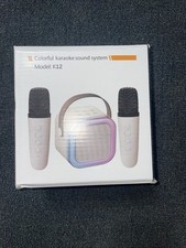 Wireless Bluetooth Karaoke Speaker - Portable, Fun  Perfect Gift for All Ages 