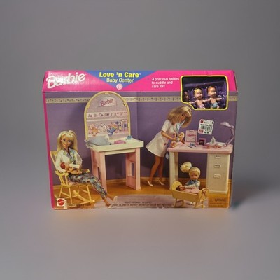 Barbie Love 'n Care Baby Center Playset 1998 Mattel 67548-92 NRFB